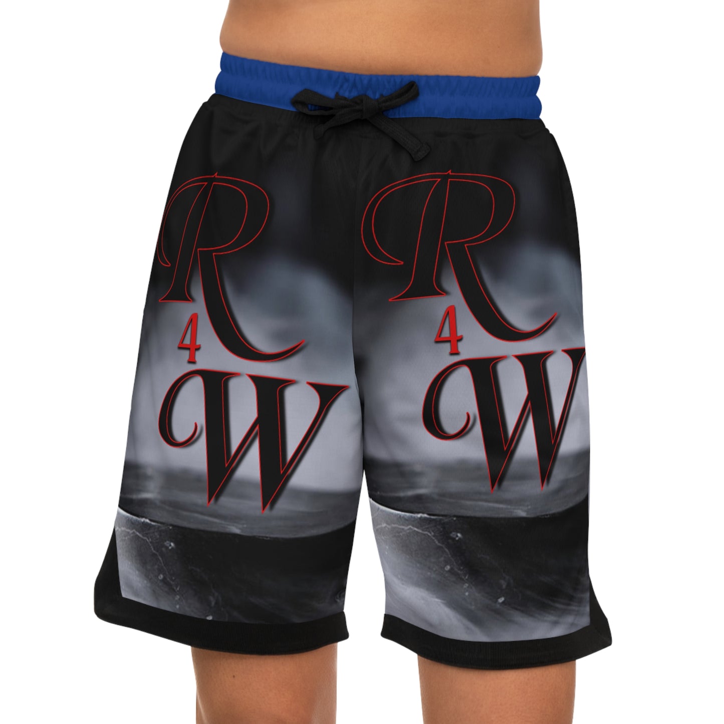 Basketball Rib Shorts (AOP)