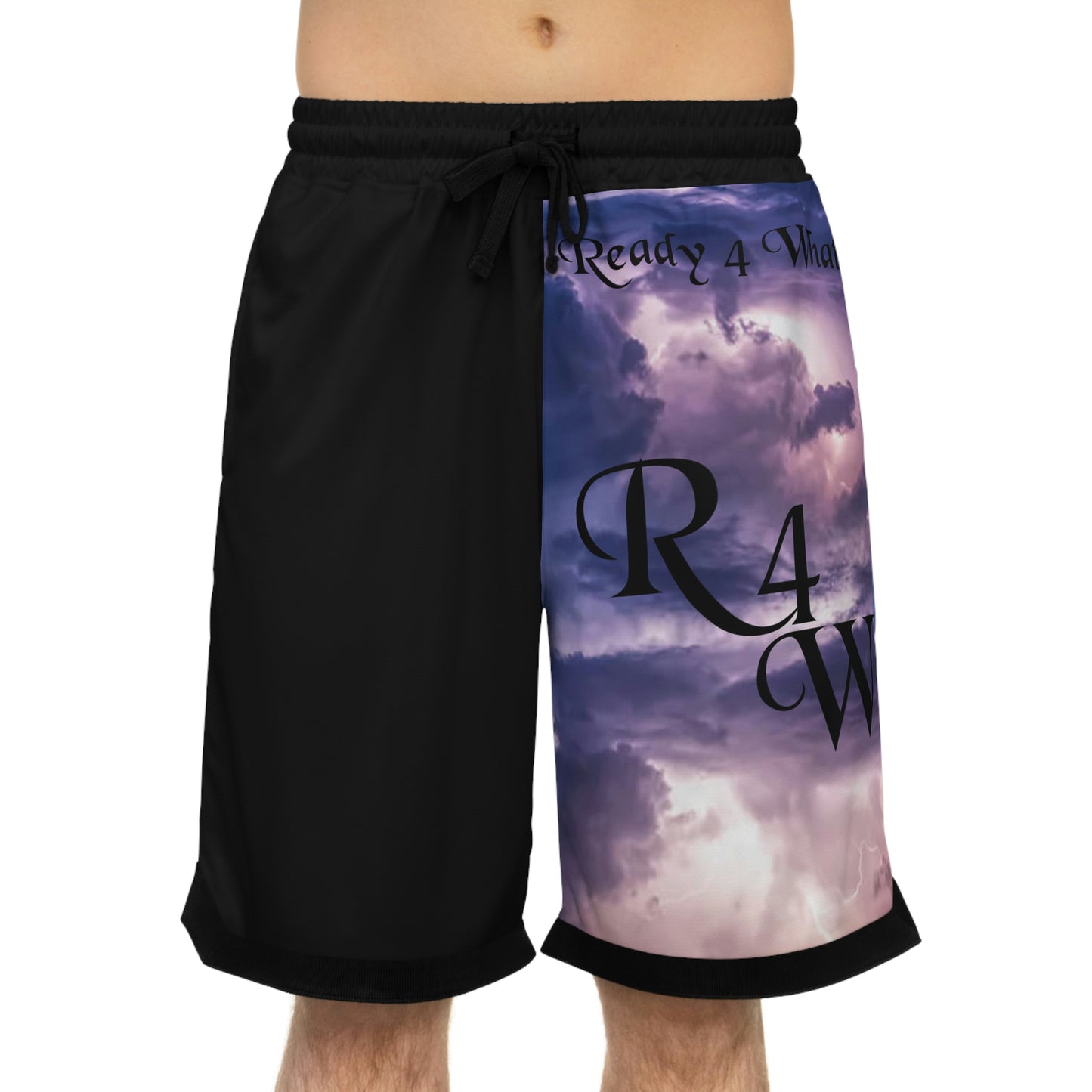 Basketball Rib Shorts (AOP)