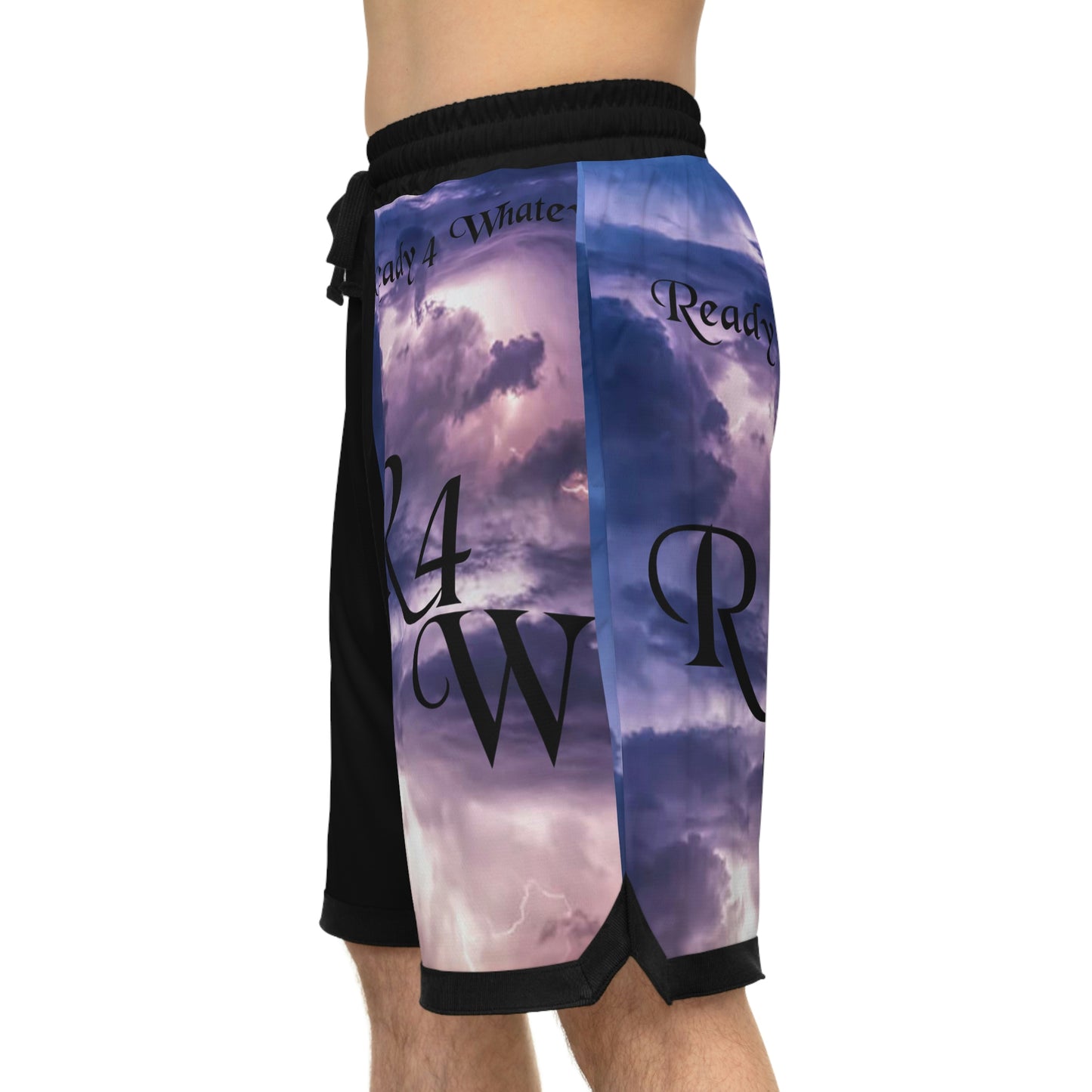 Basketball Rib Shorts (AOP)