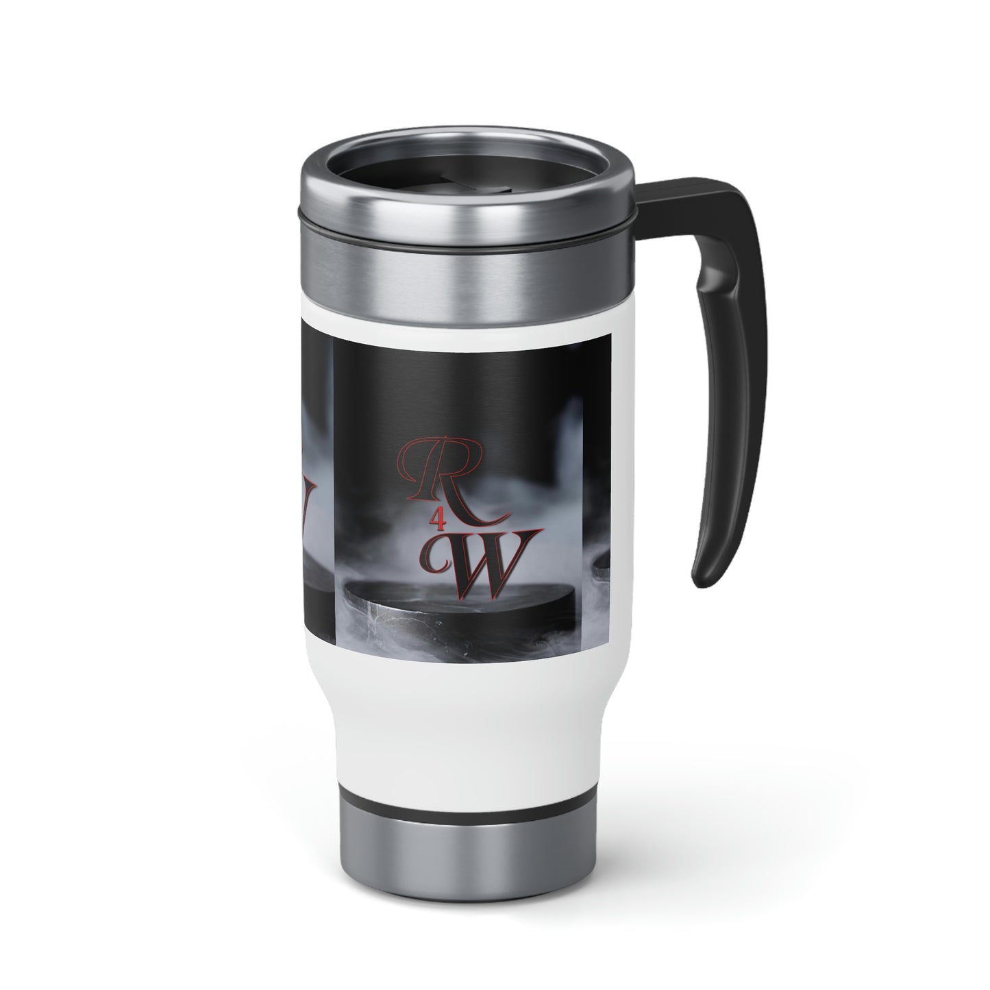 Stainless Steel Travel Mug with Handle, 14oz