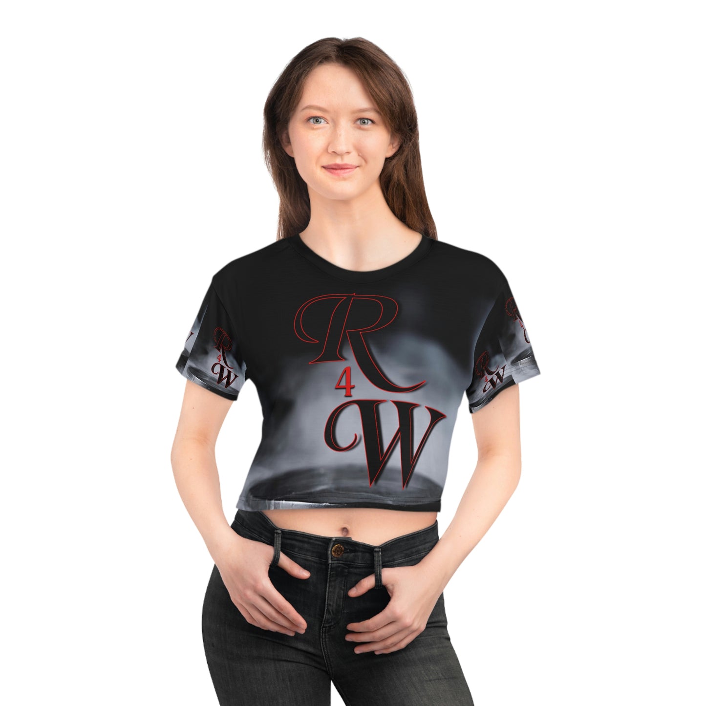 AOP Crop Tee