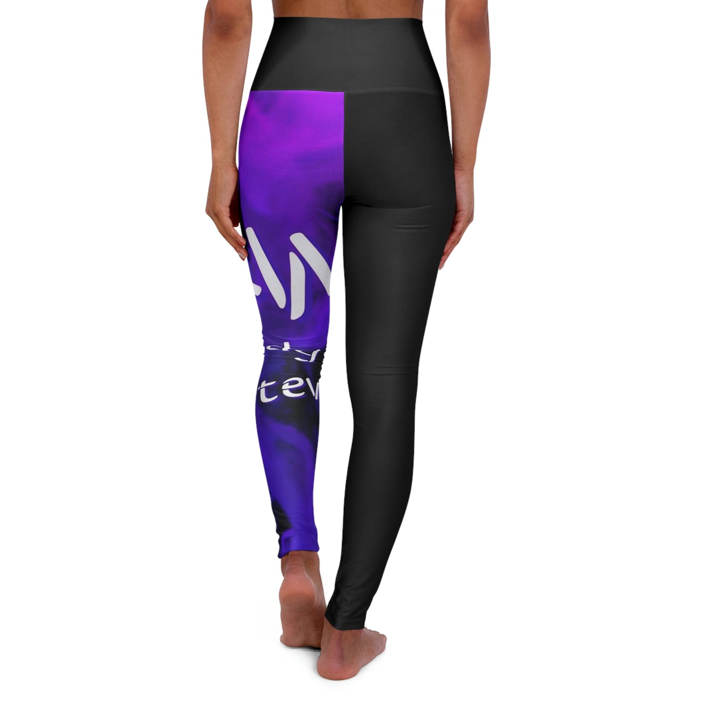 High Waisted Yoga Leggings (AOP)