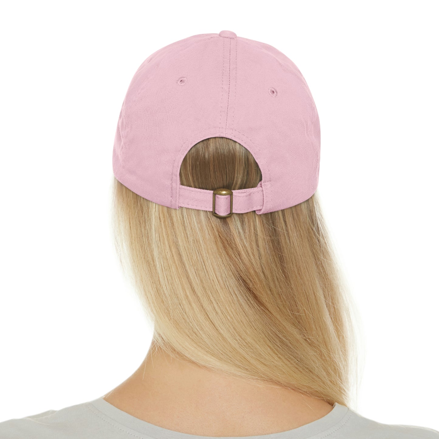 Dad Hat with Leather Patch