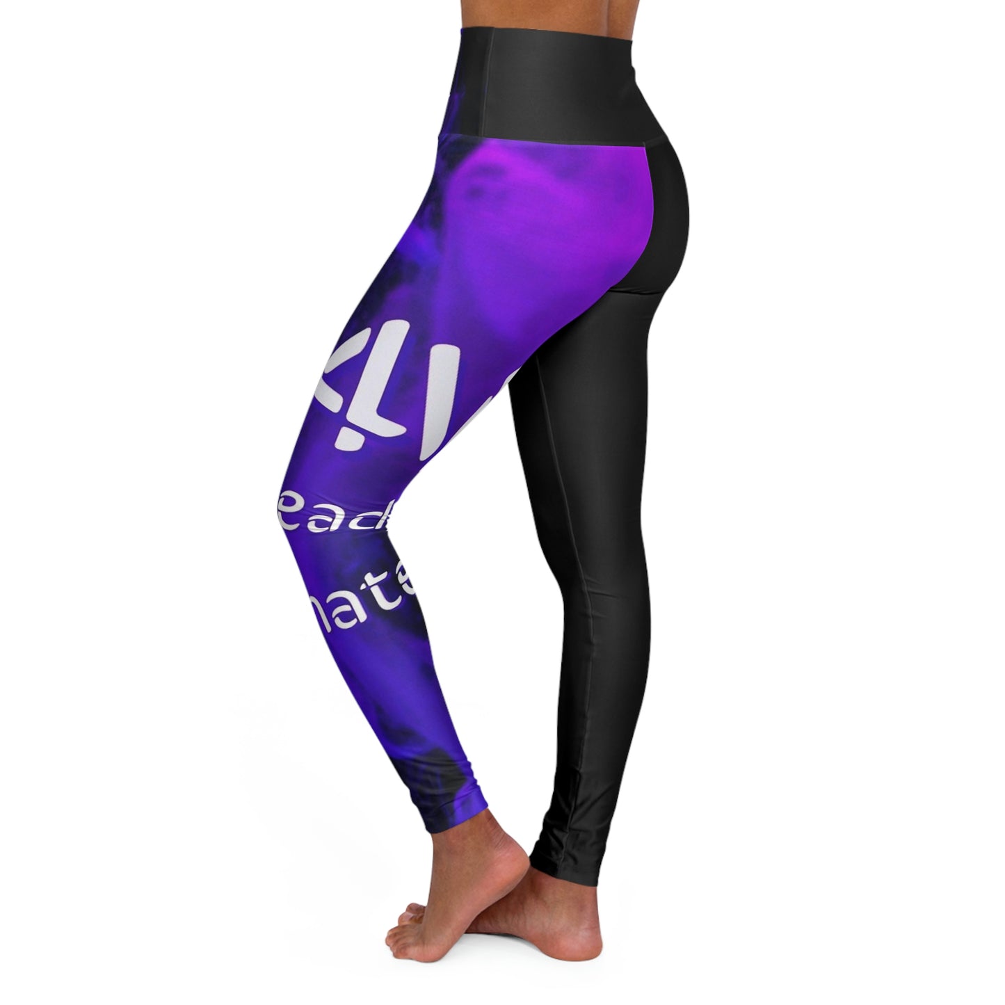 High Waisted Yoga Leggings (AOP)