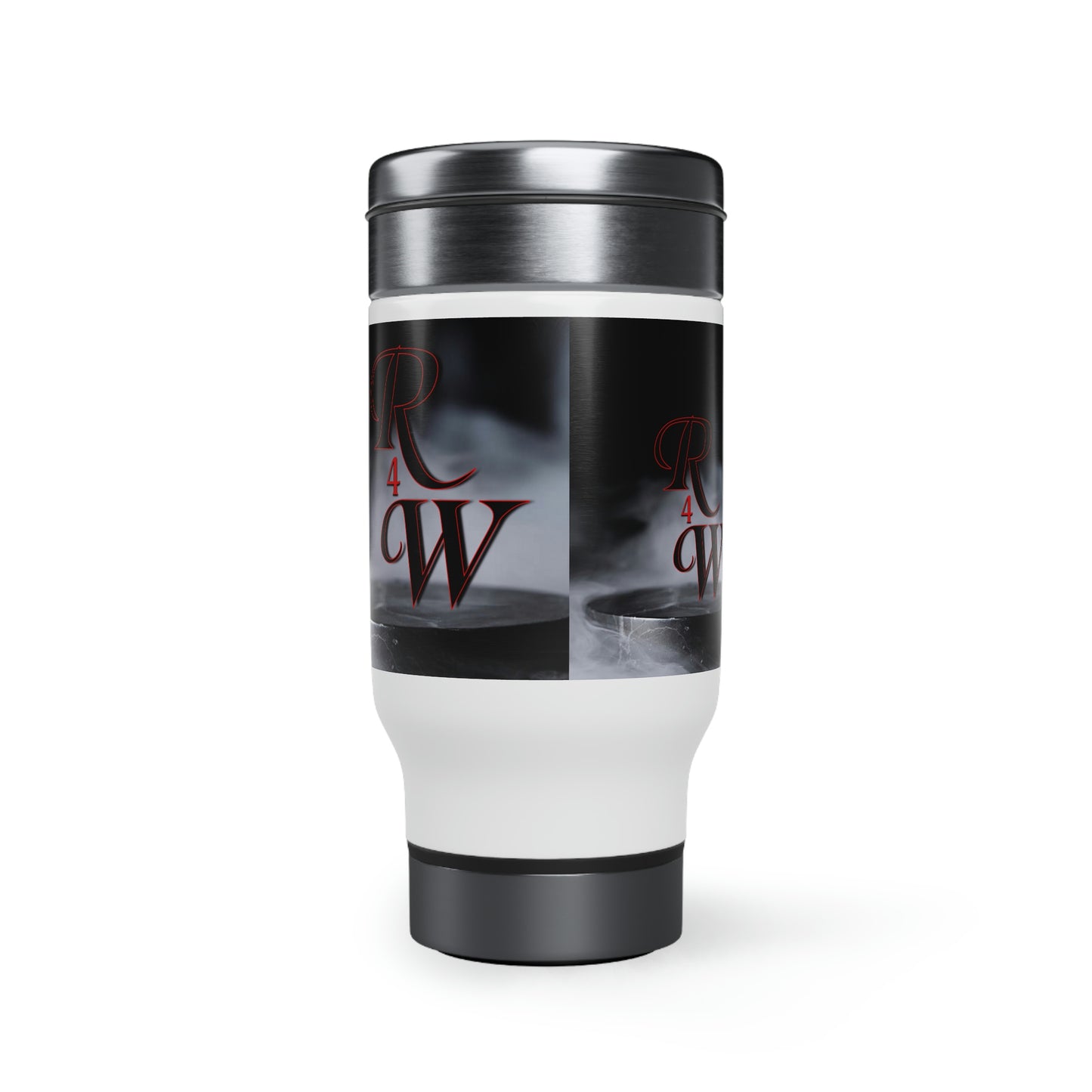 Stainless Steel Travel Mug with Handle, 14oz