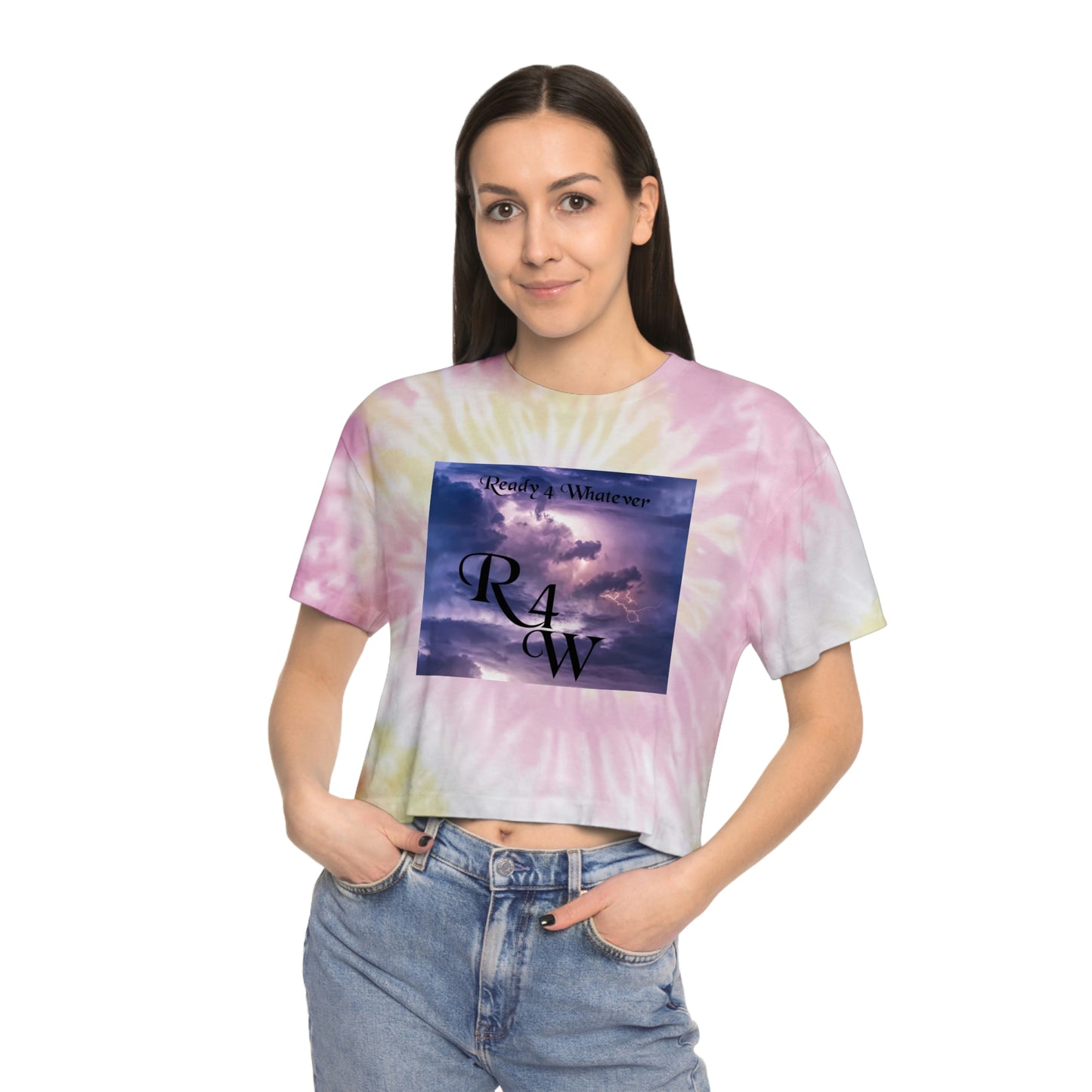 Women's Tie-Dye Crop Tee