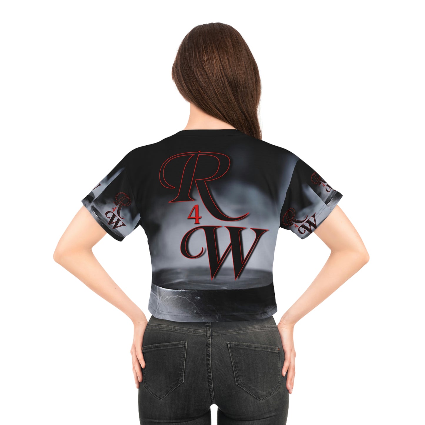 AOP Crop Tee